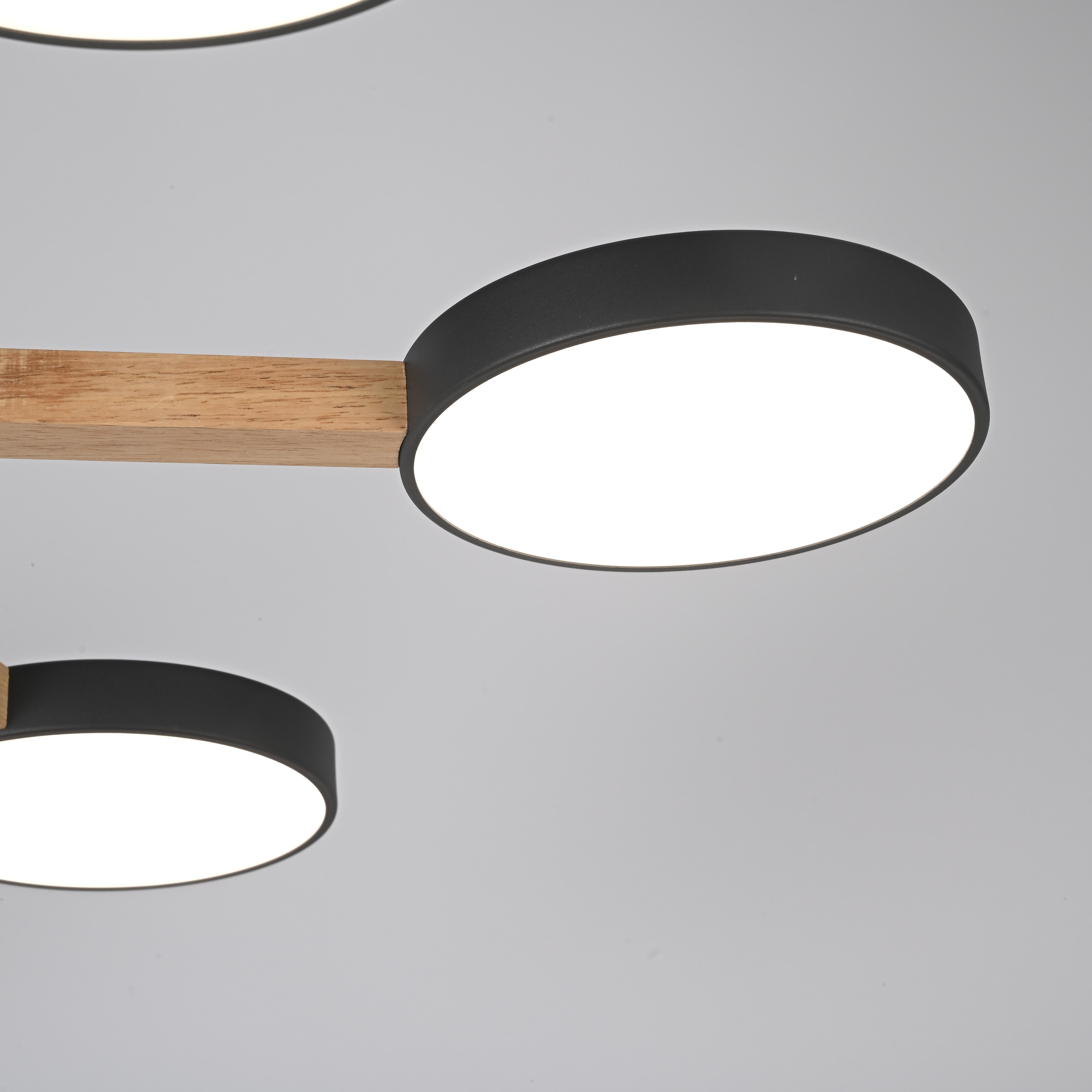 Потолочная люстра TURNA 6 Black by ImperiumLoft