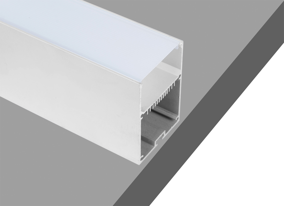 Подвесной/накладной алюминиевый профиль Donolux DL18516RAL9003