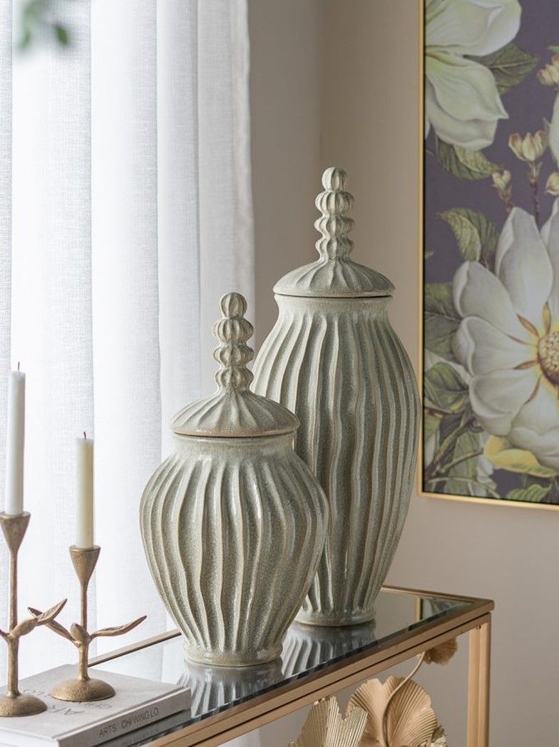 Ваза с крышкой Glasar 61158