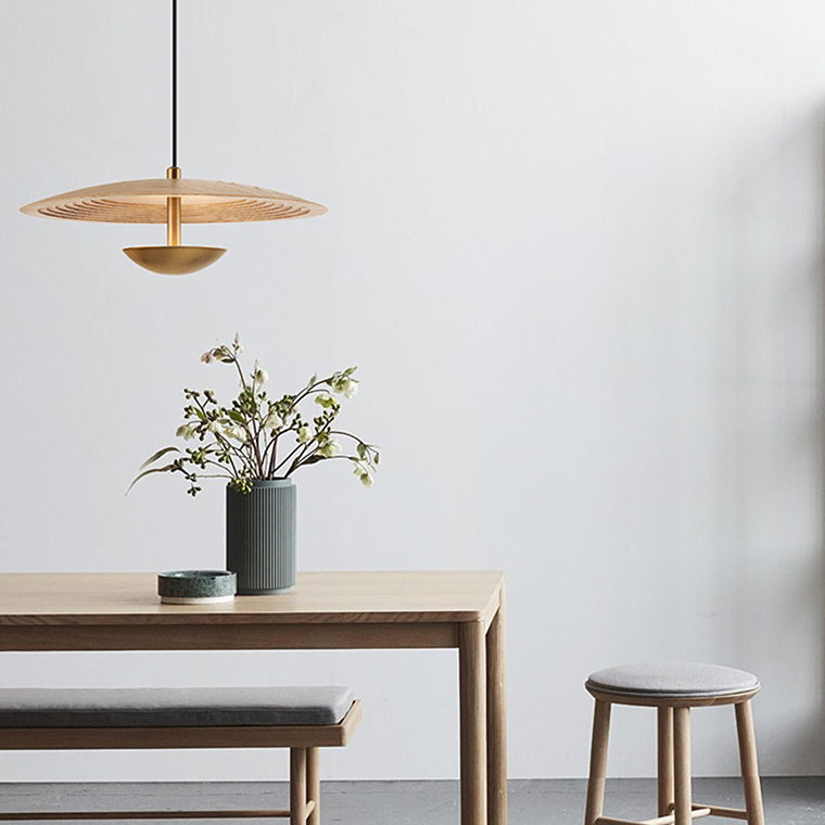Подвесной светильник ELSA Black walnut by ImperiumLoft