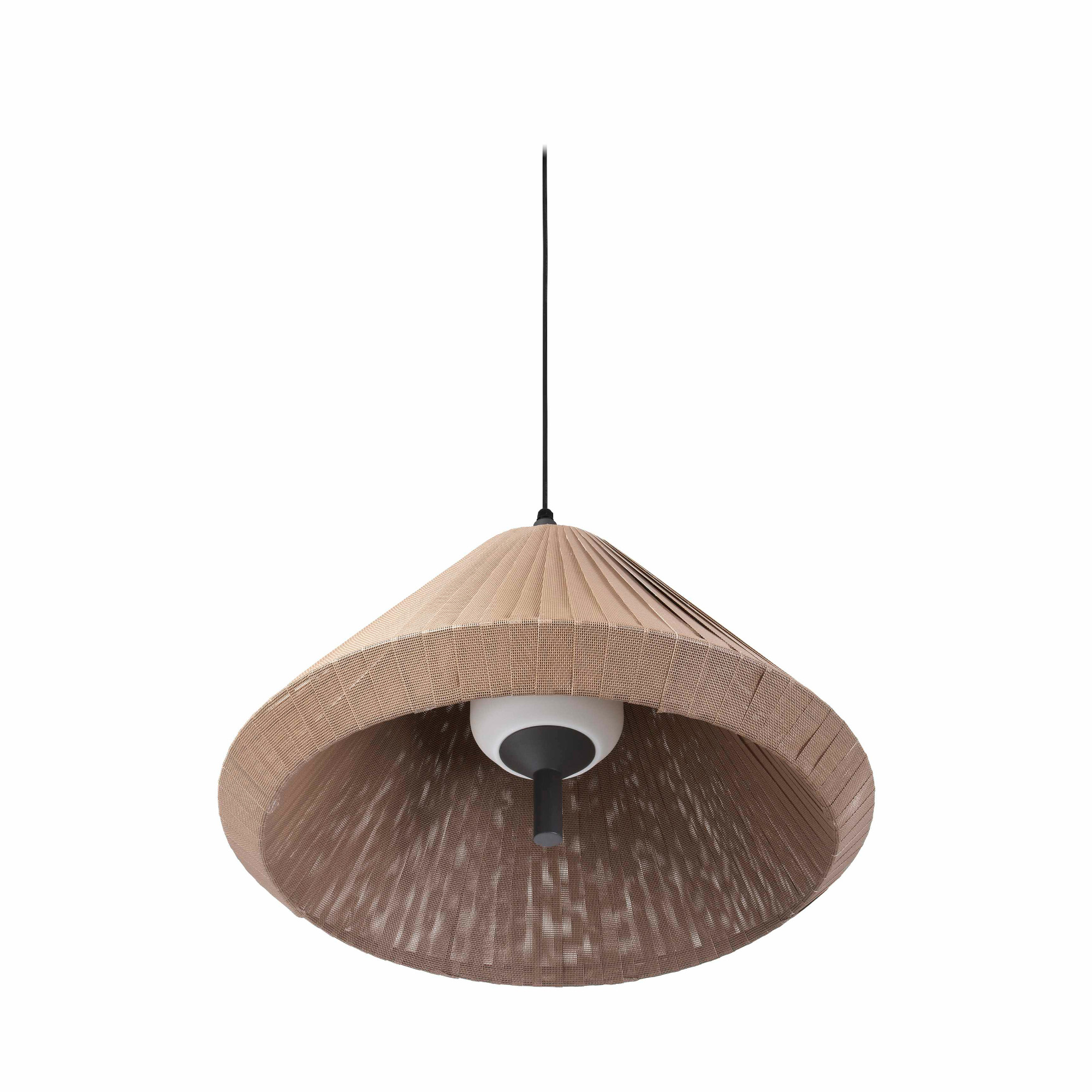 Люстра Saigon T70 серо-коричневая cone cap Faro
