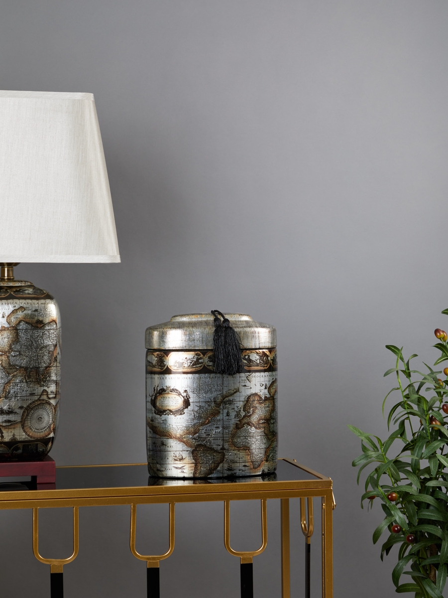 Банка декоративная Glasar 58-071