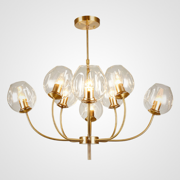 Люстра на штанге BLOOM D86 by ImperiumLoft