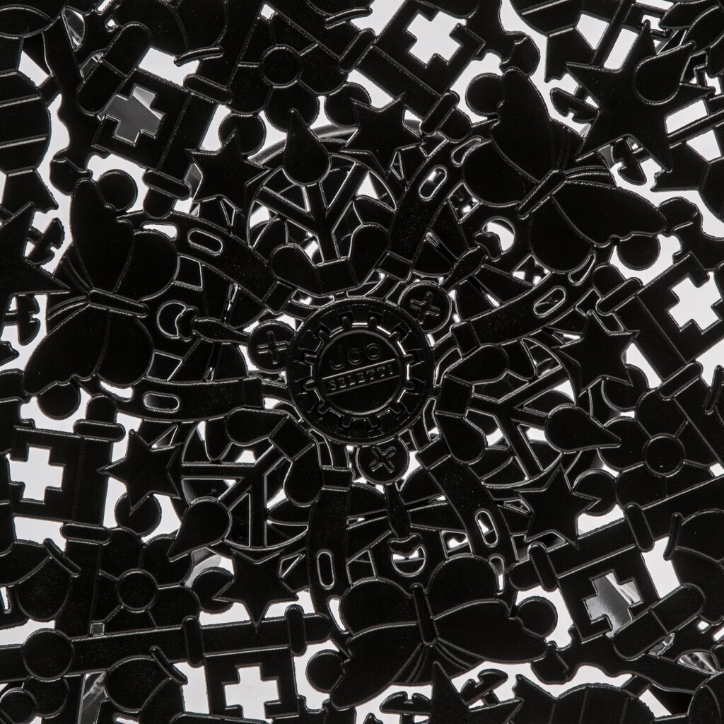 Обеденный стол Seletti Aluminium Black 18687