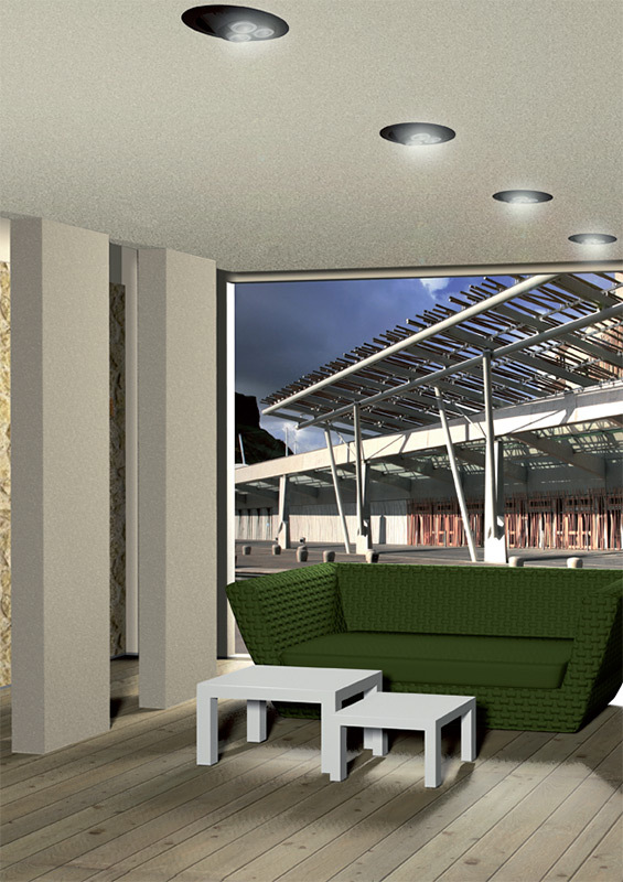 Встраиваемый светильник Lamp International F-106 bianco