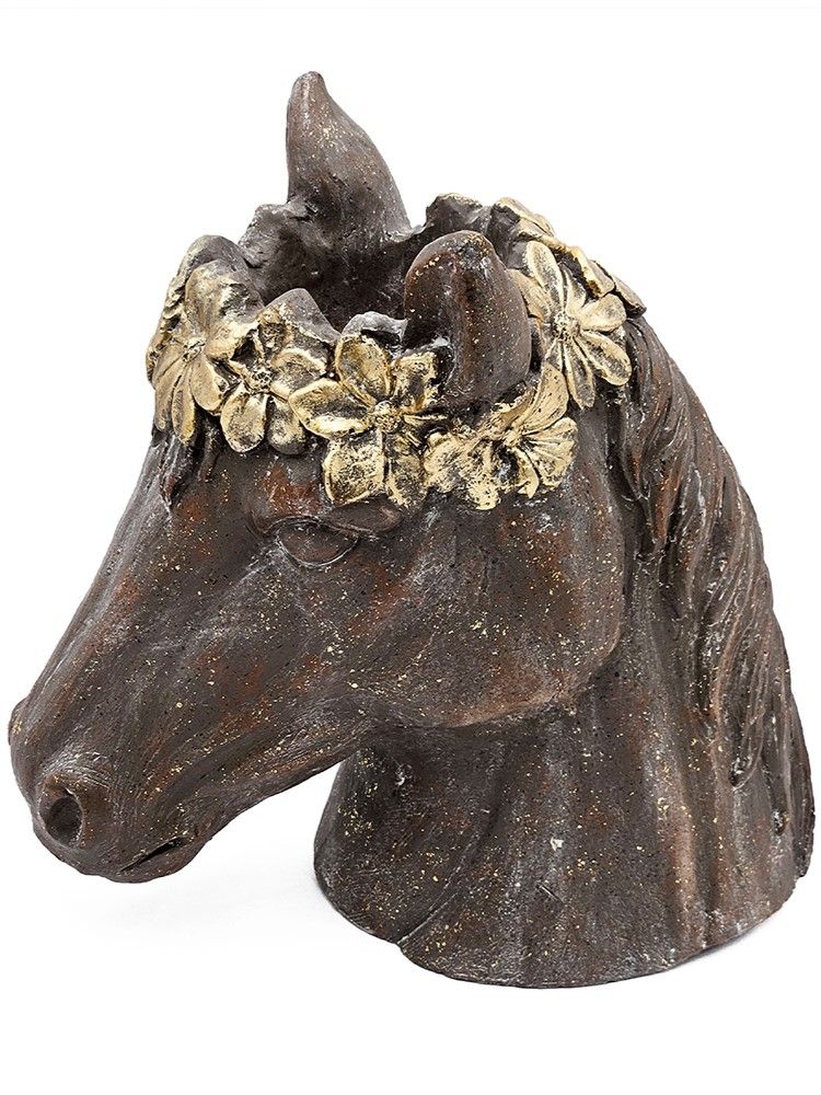 Кашпо Голова лошади Glasar B5530