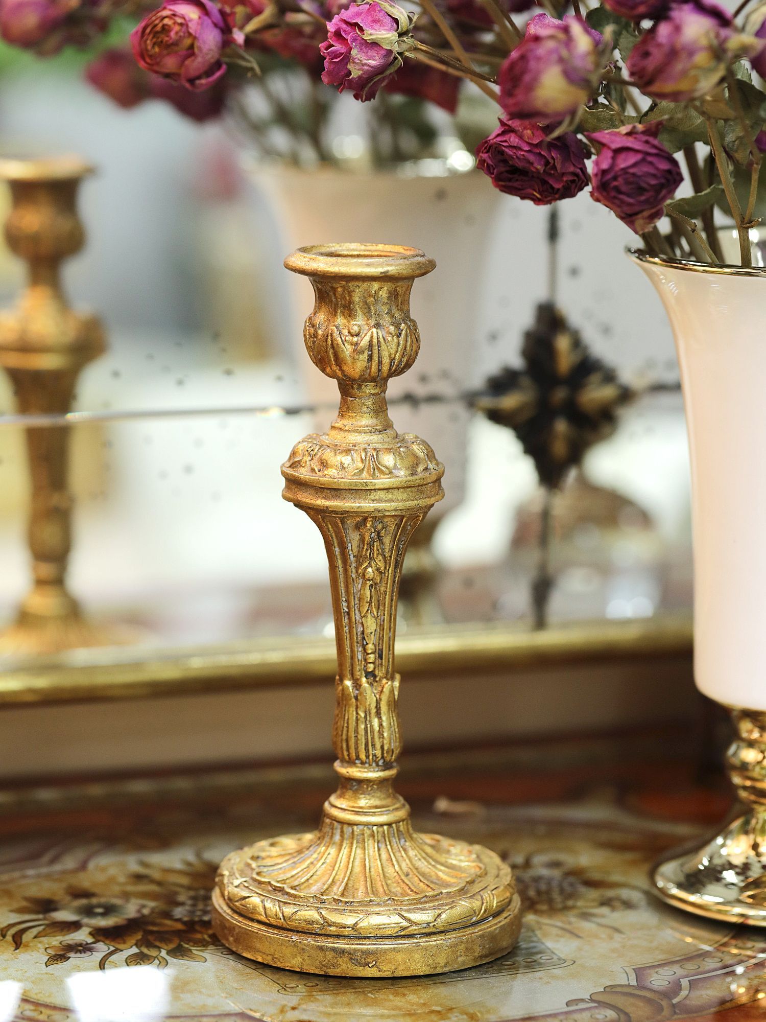 Подсвечник настольный, под старину Glasar 28-333