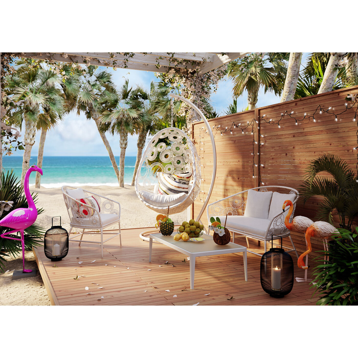 Скамья мягкая Ibiza 85592 Kare