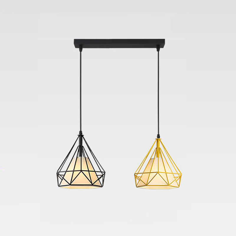 Потолочное крепление CEILING MOUNT 11 BLACK  L80 на 2 подвеса by ImperiumLoft