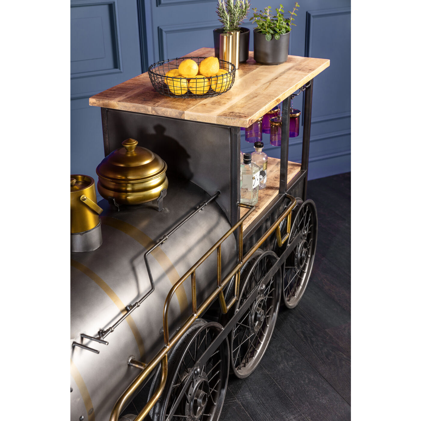 Стойка барная KARE Steam Train 87197