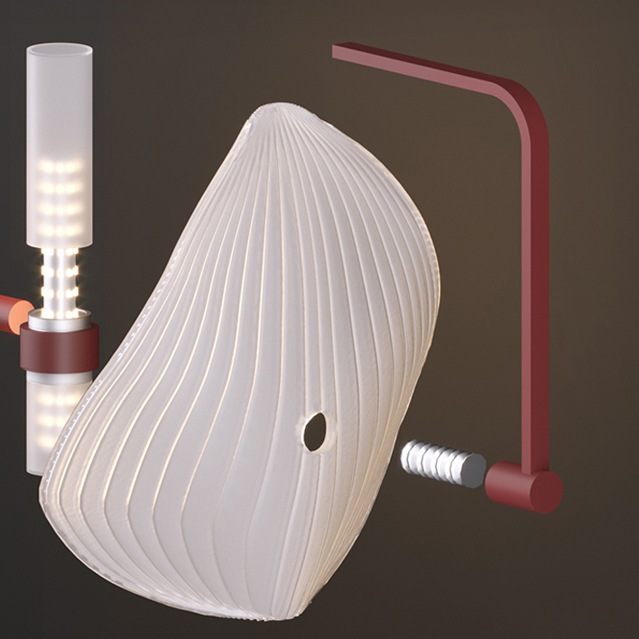 Настенный светильник BLAISE Black by ImperiumLoft