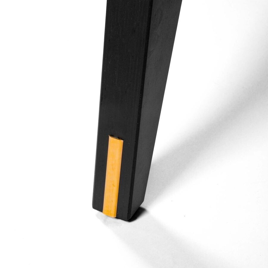 Обеденный стол Seletti Lipstick Black Round 14405