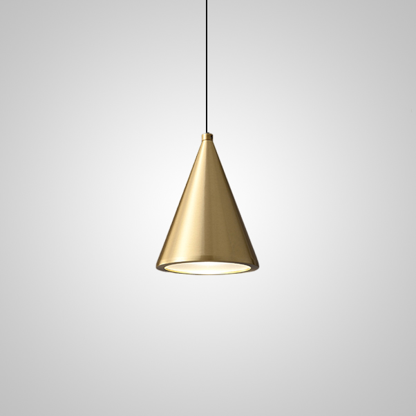 Подвесной светильник PIET СONE A Brass by ImperiumLoft