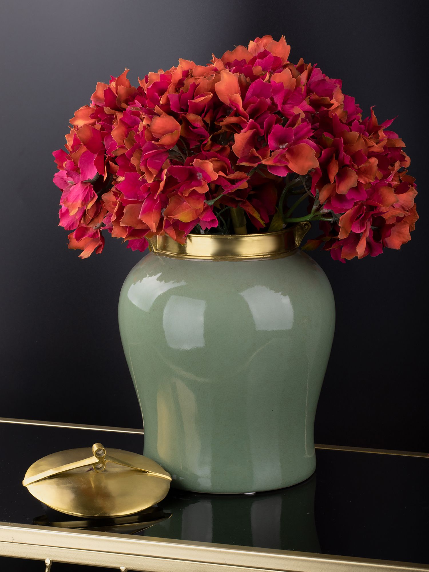 Ваза с крышкой Glasar A141ECS/U19