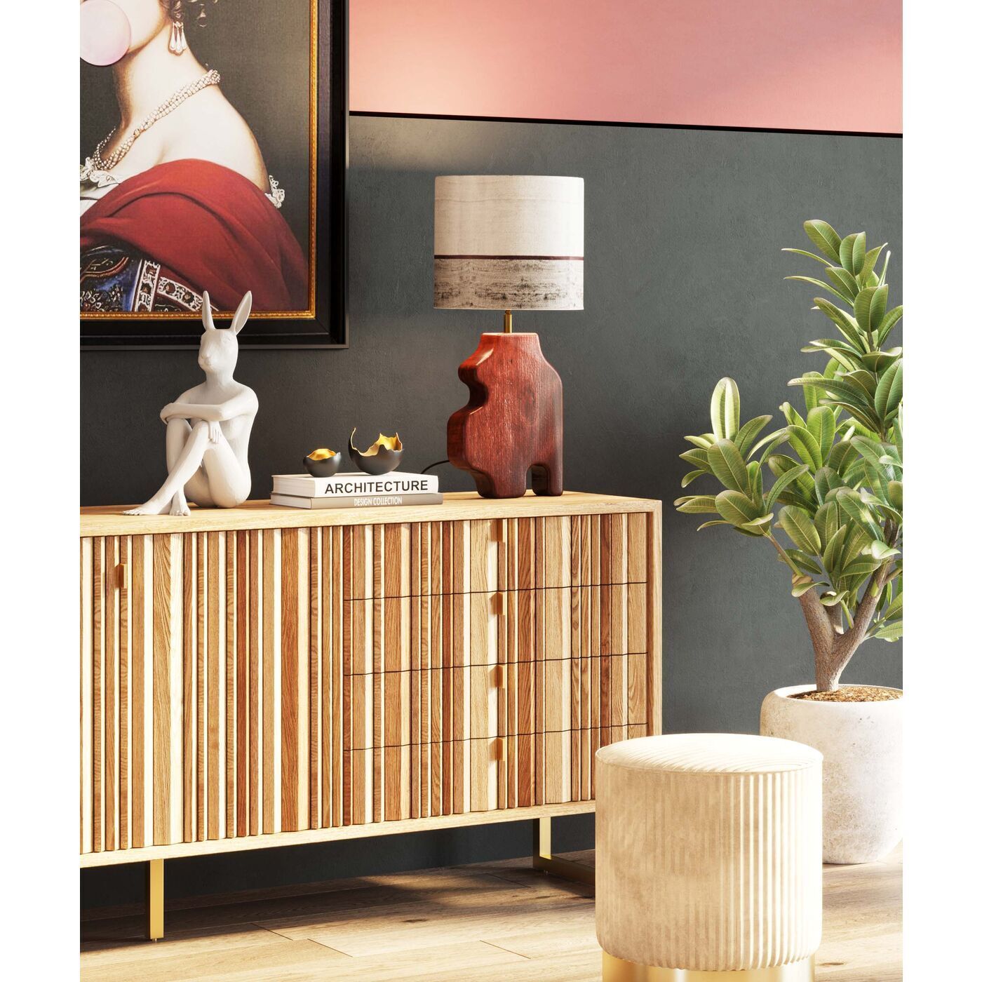 Лампа настольная KARE Mesa 55534