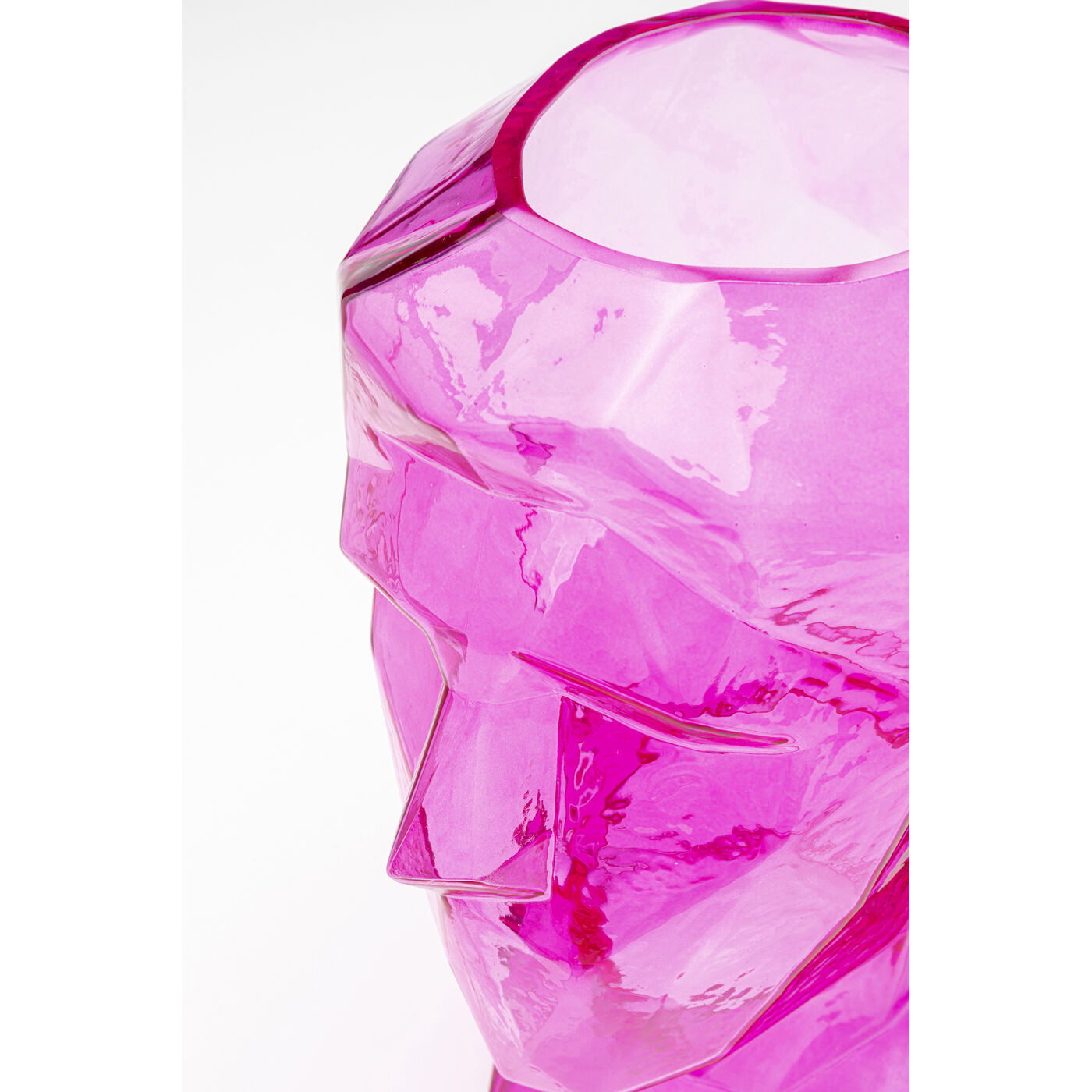 Ваза Prisma Face Pink 30 см KARE 56402