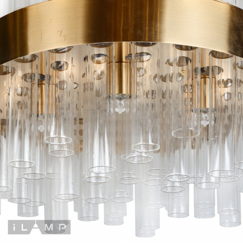 Подвесная люстра iLamp 6120-400 GD Подвесная люстра iLamp 6120-400 GD