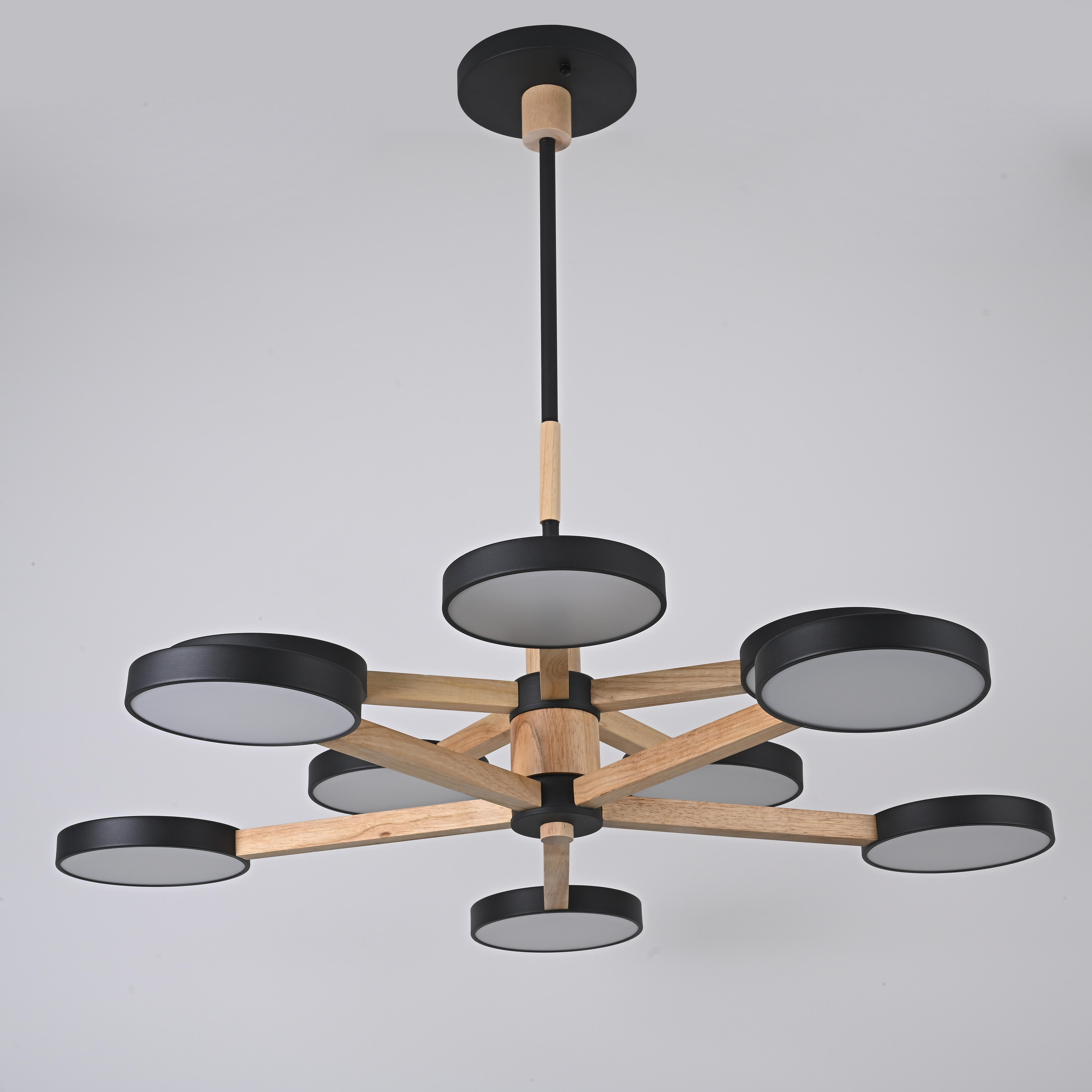 Подвесная люстра TURNA DBL L10 Black by ImperiumLoft