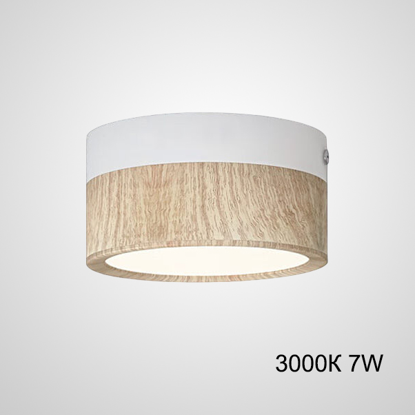 Точечный светильник FOG WOOD D9 White 3000К 7W by ImperiumLoft