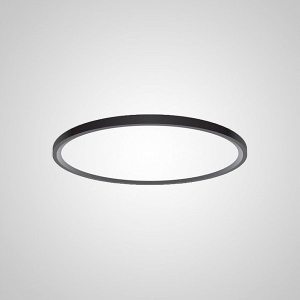 Потолочный светильник EXTRASLIM D40 Black by ImperiumLoft