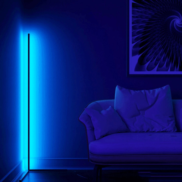 Торшер VIEL RGB Black by ImperiumLoft