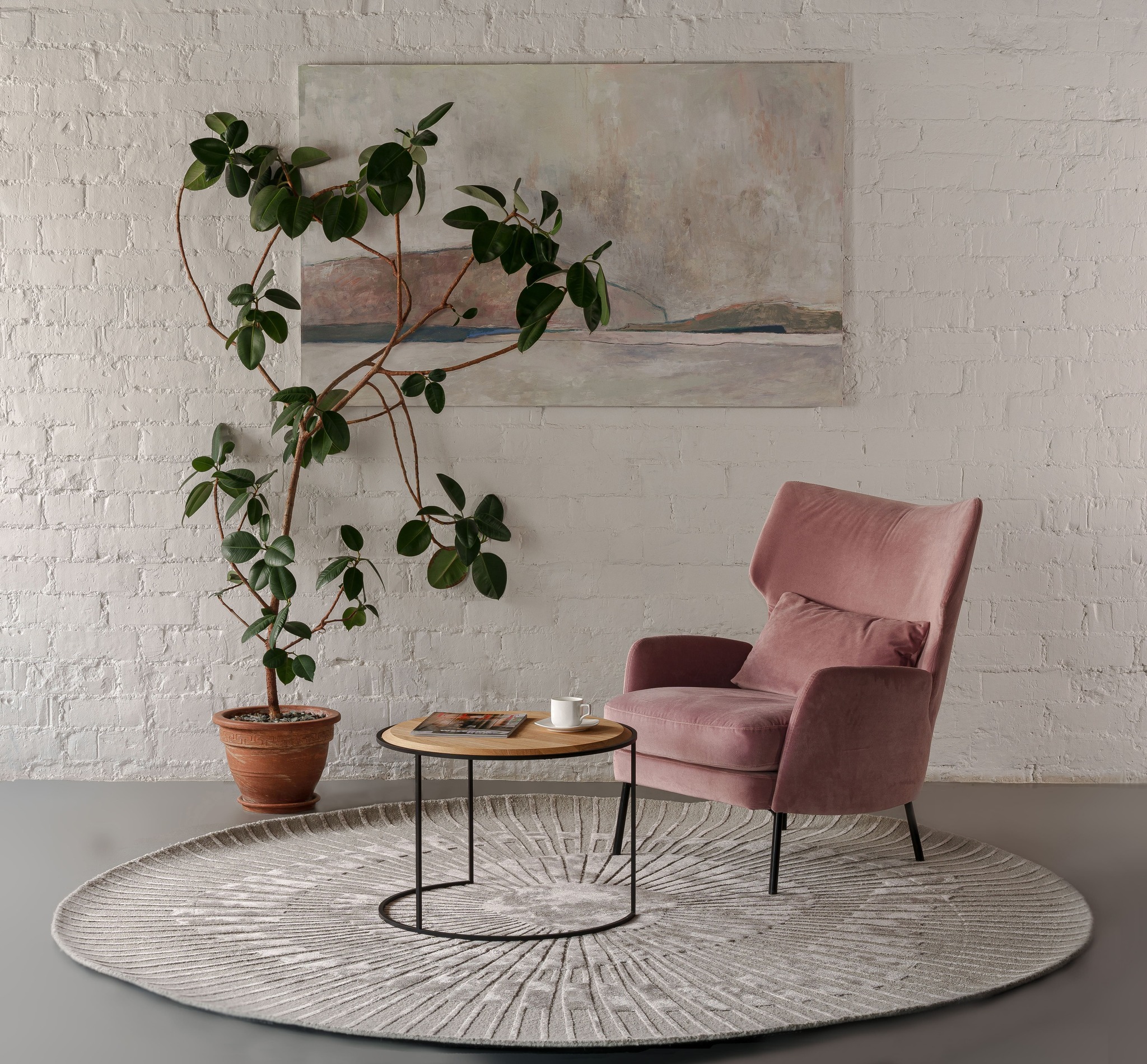 Ковер Carpet Decor Radius Grey  C1356