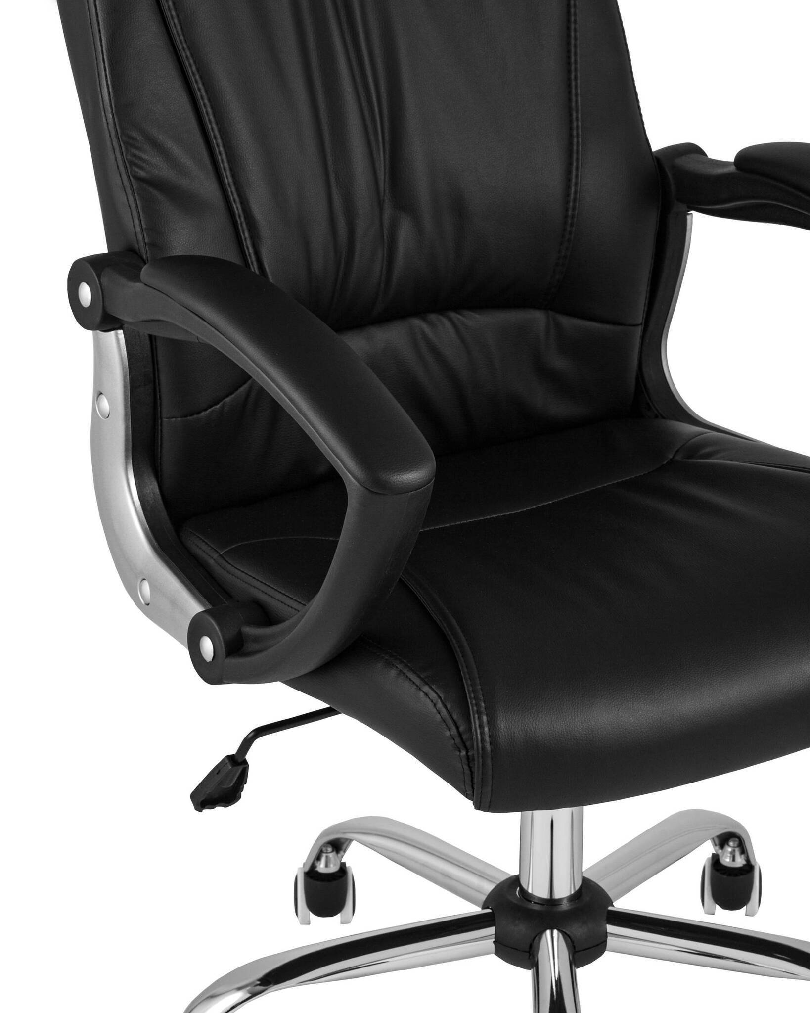 Кресло руководителяs Tower черное TopChairs