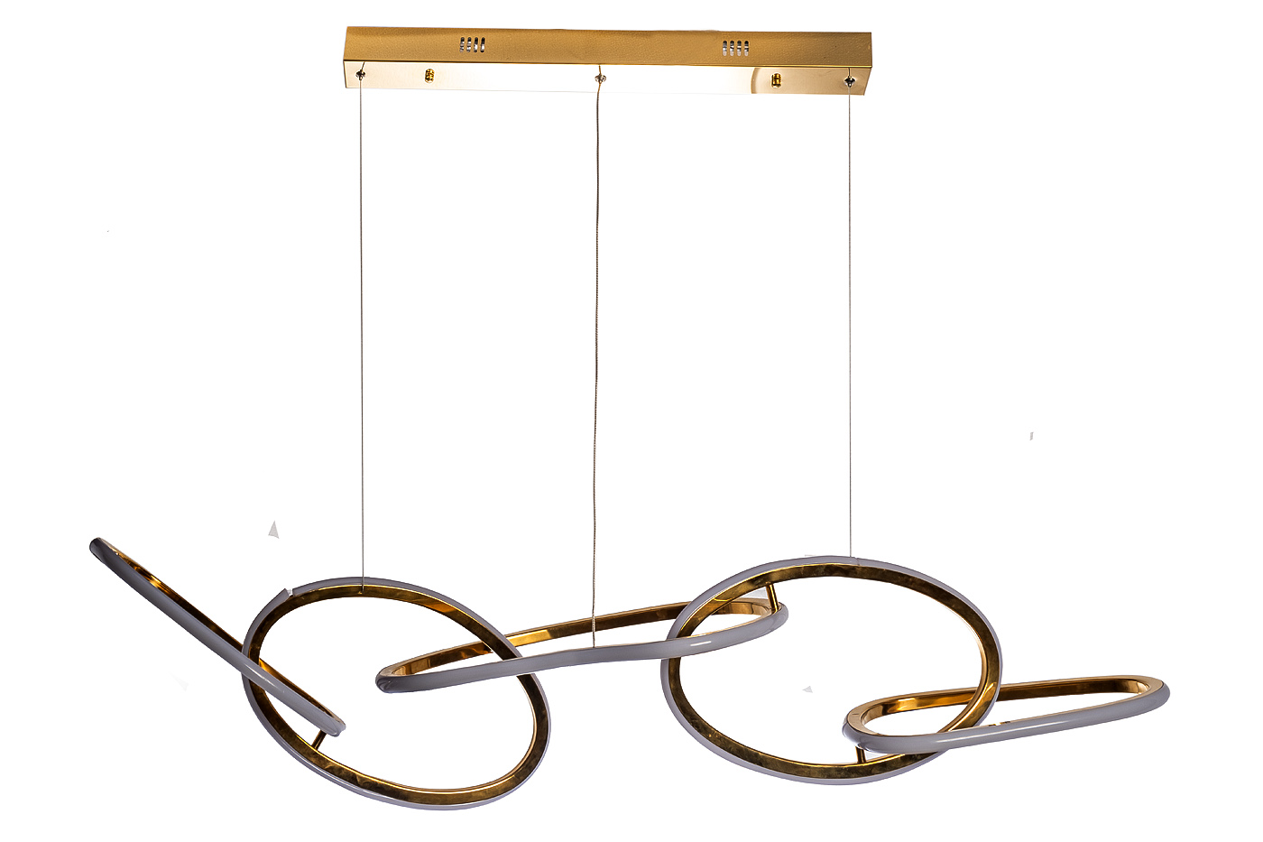 Люстра подвесная золотая Garda Decor K2KML15105