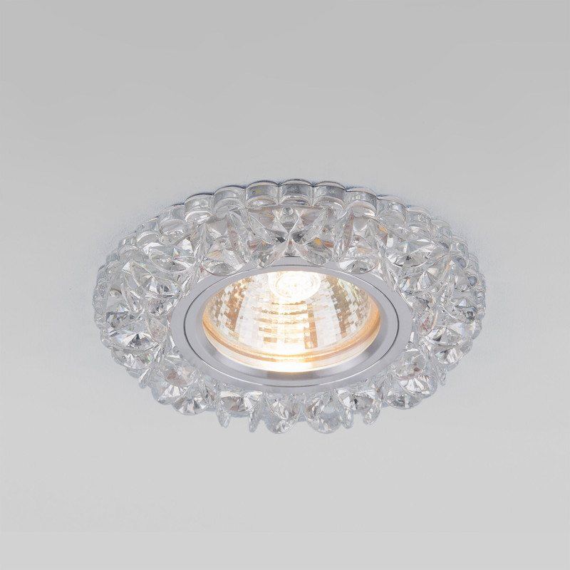 Встраиваемый светильник Elektrostandard 2201 MR16 CL прозрач