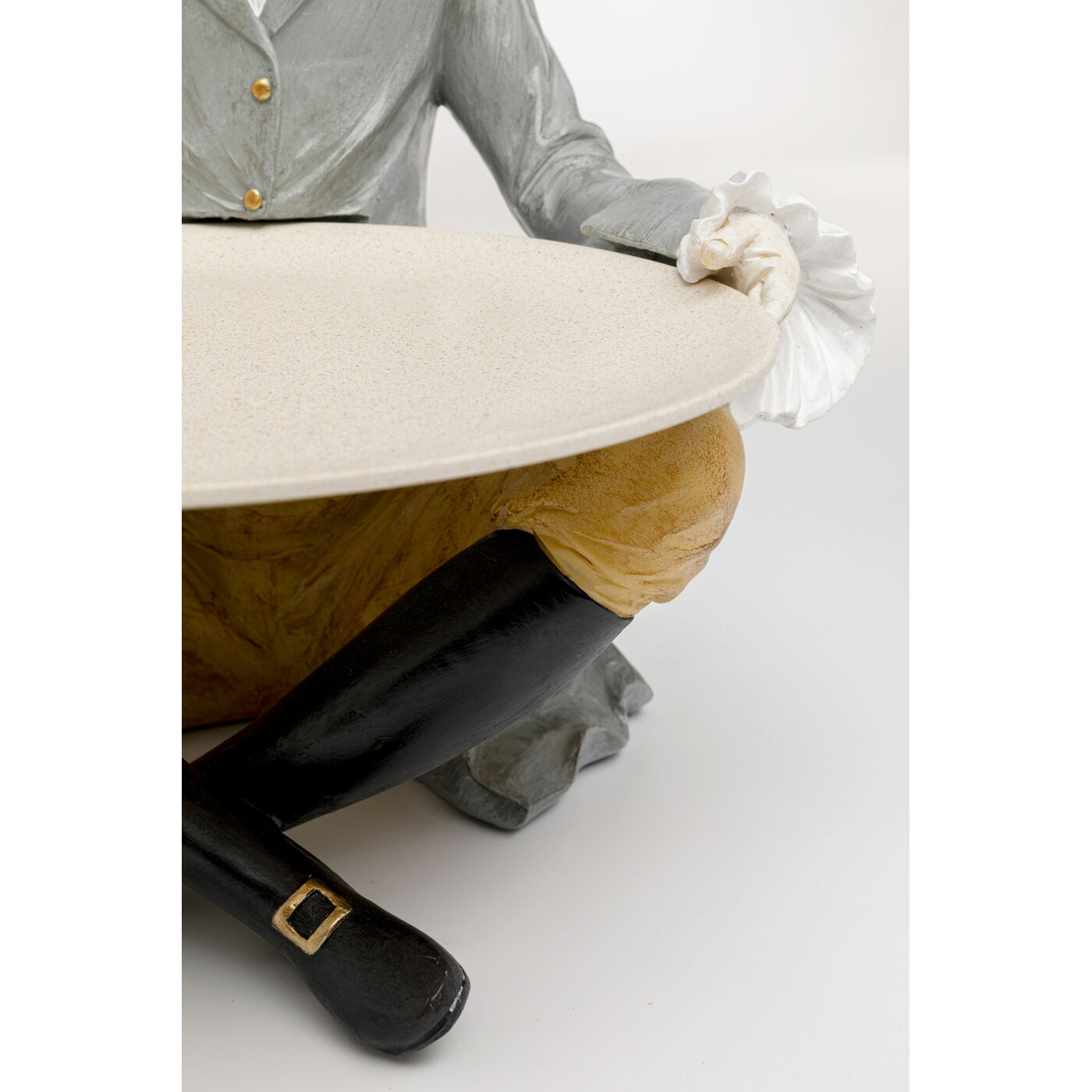 Фигура декоративная Gentleman Dog Tray 29cm KARE 56916