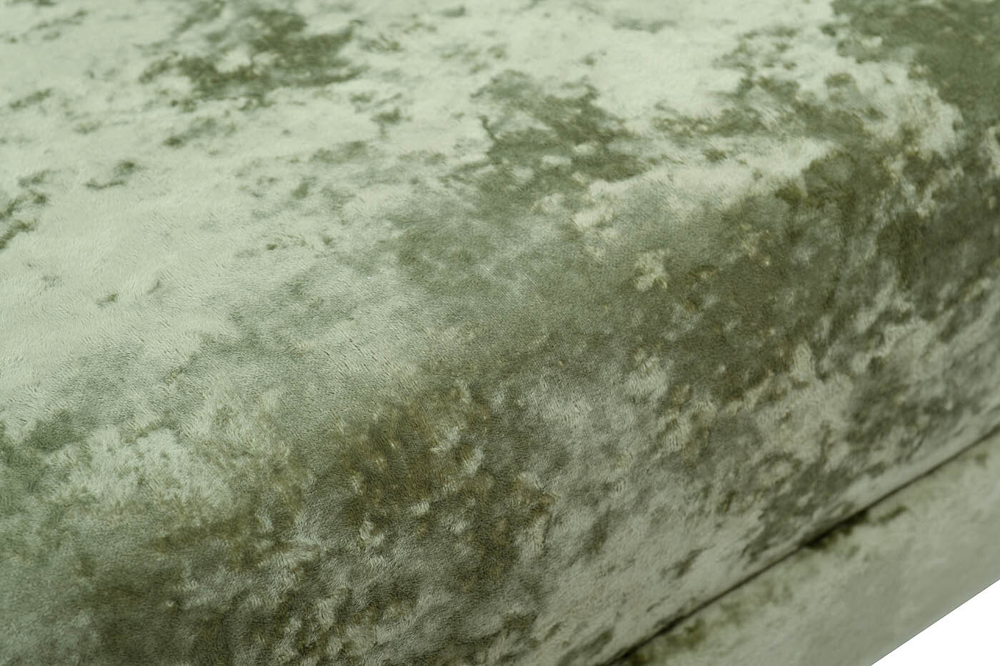 Банкетка Prima на металлических опорах оливковая Garda Decor PRIMA-Б160-2К-Оливк-Crush35