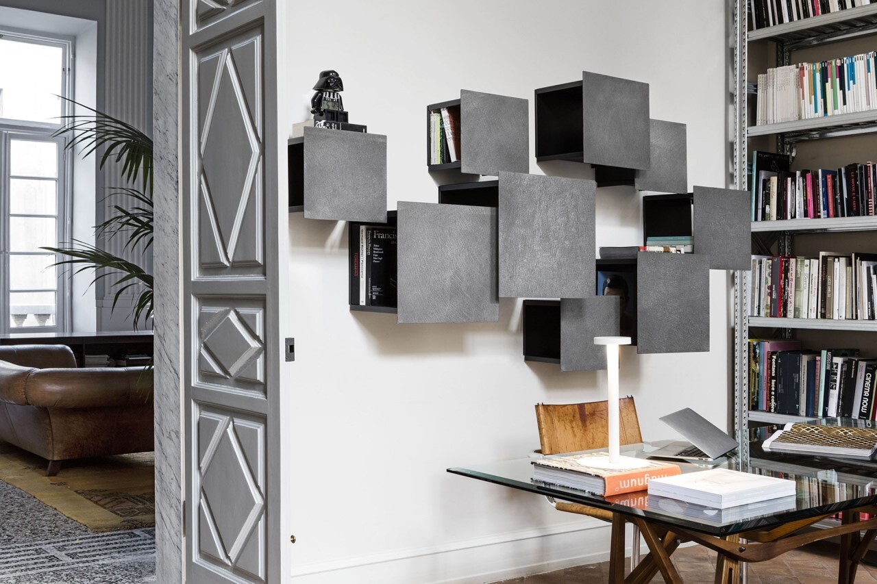 Полка MOGG DPI Comp.4 lava grey COMPOSITION 4+ANTRACITE/LAVA GRAY