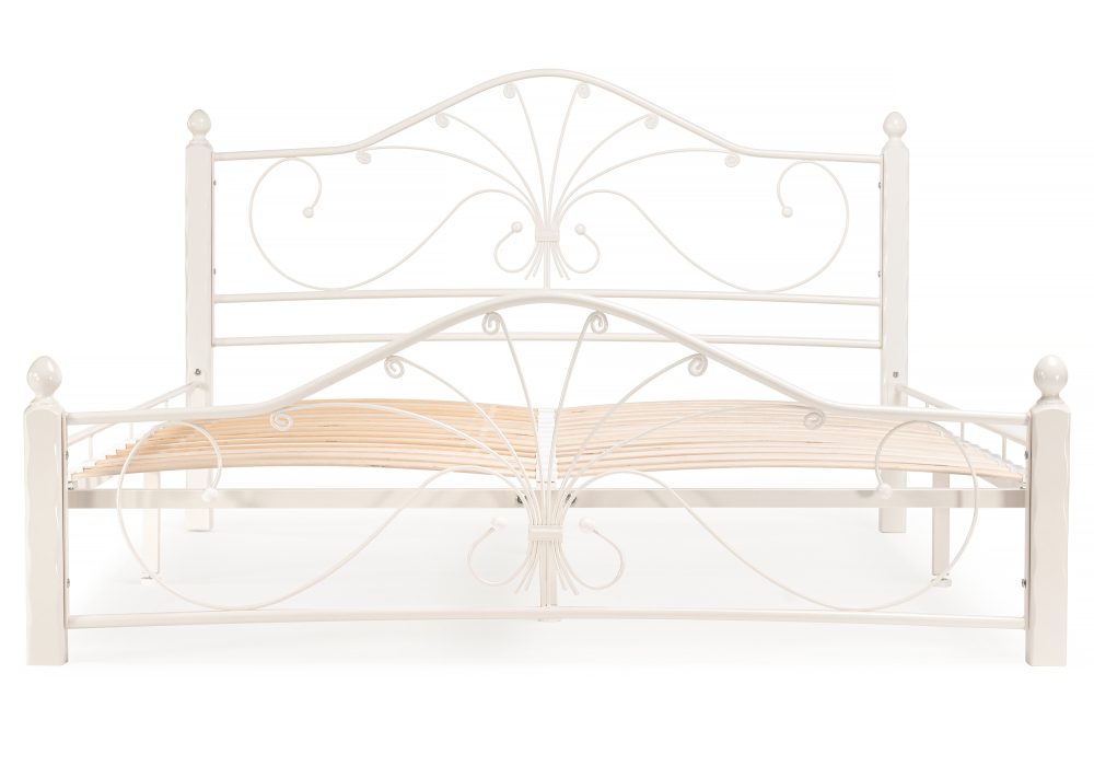 Кровать Woodville Мэри 1 160х200 белая 402976