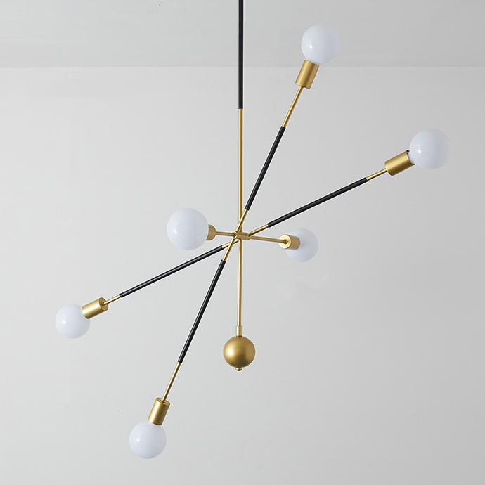 Люстра на штанге ZORA by ImperiumLoft