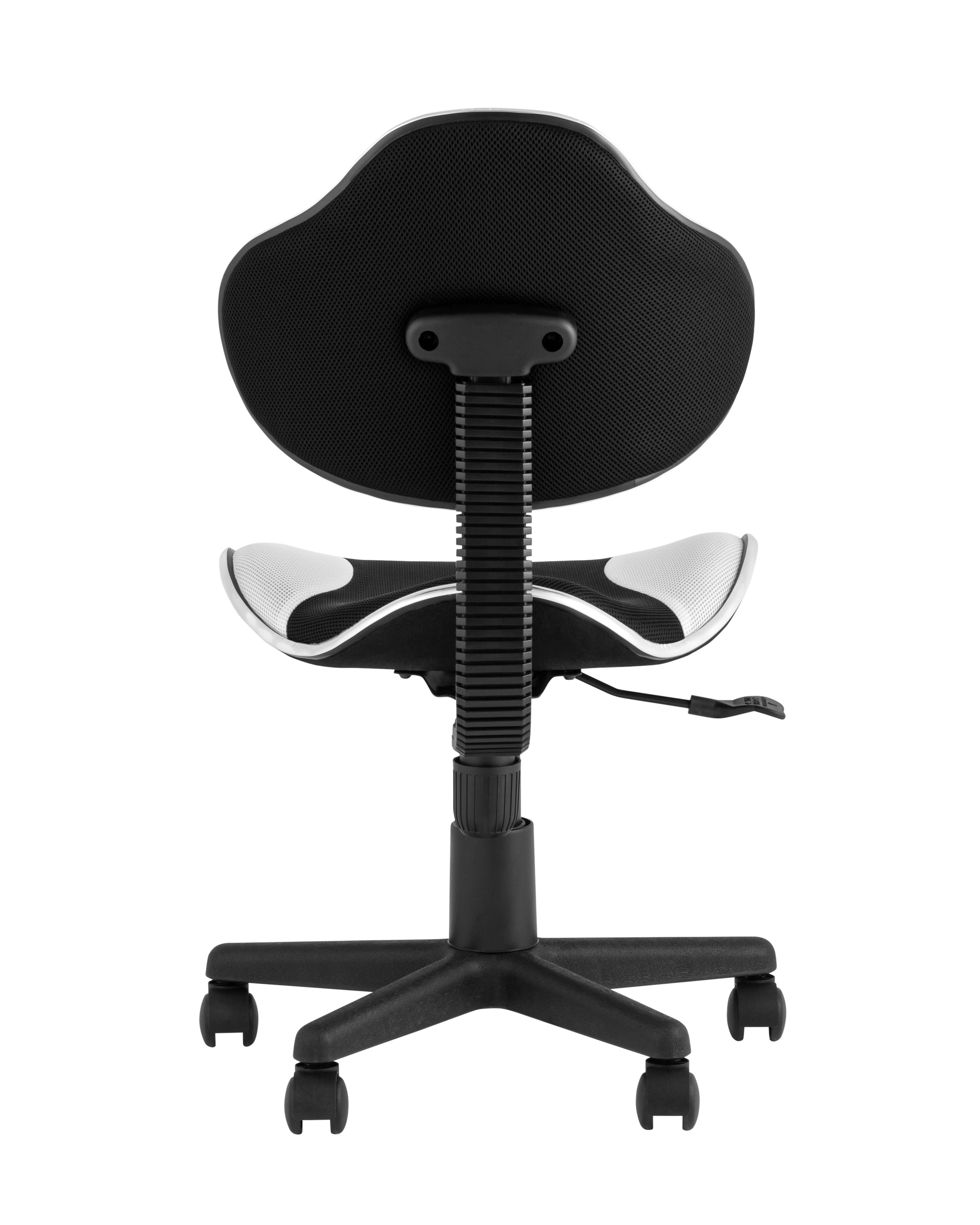 Стул офисный QZY черно-белый Stool Group