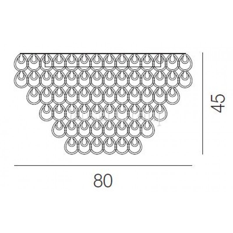 Потолочный светильник Vistosi MINIGIOGALI PL 80
