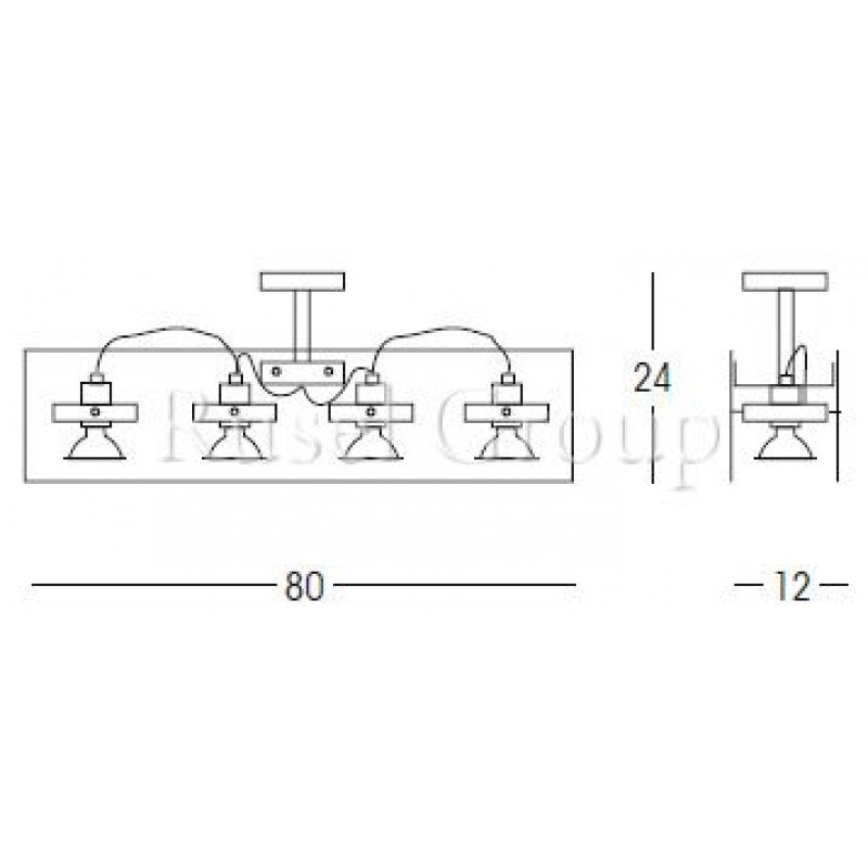 Потолочный светильник Linea Light Orbis 4606