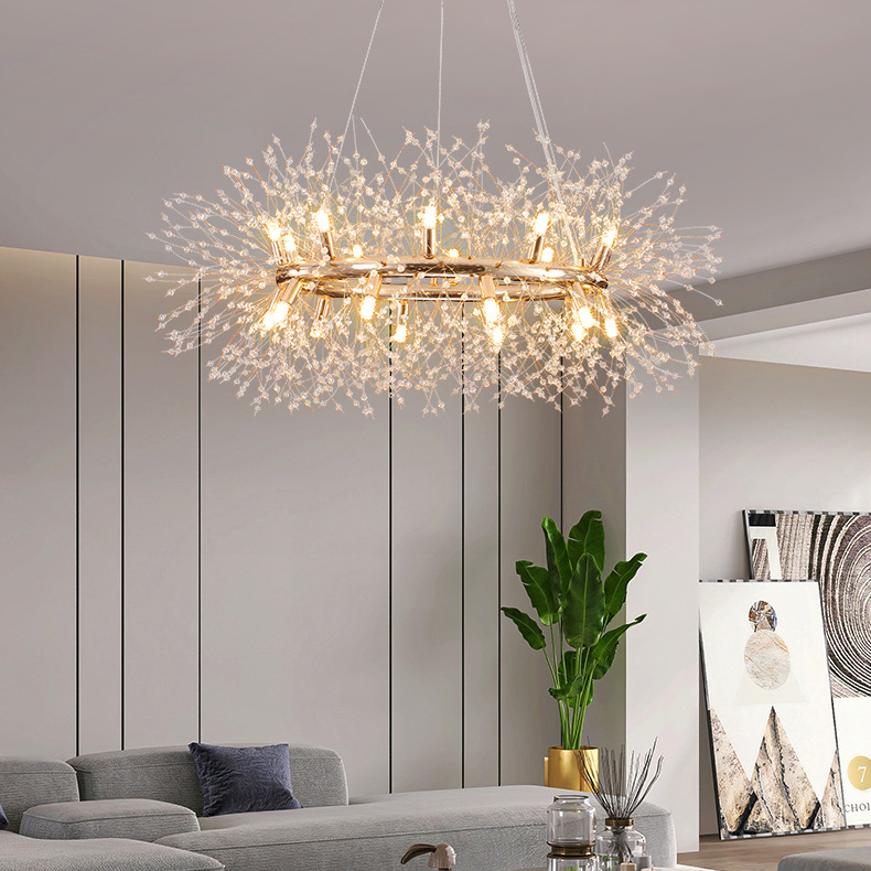 Подвесная люстра ROSALIA RING D70 by ImperiumLoft