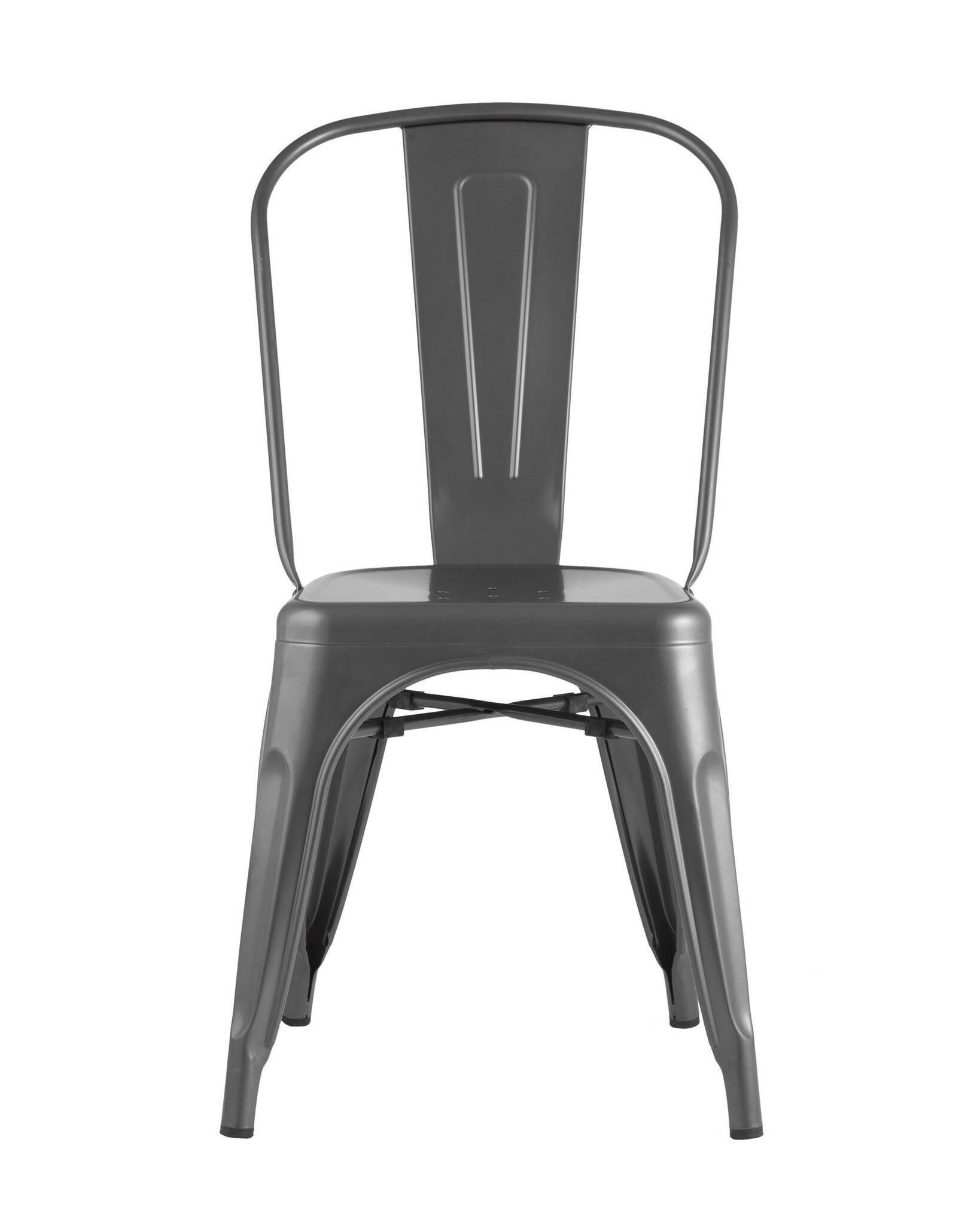 Стул TOLIX серебристый матовый Stool Group