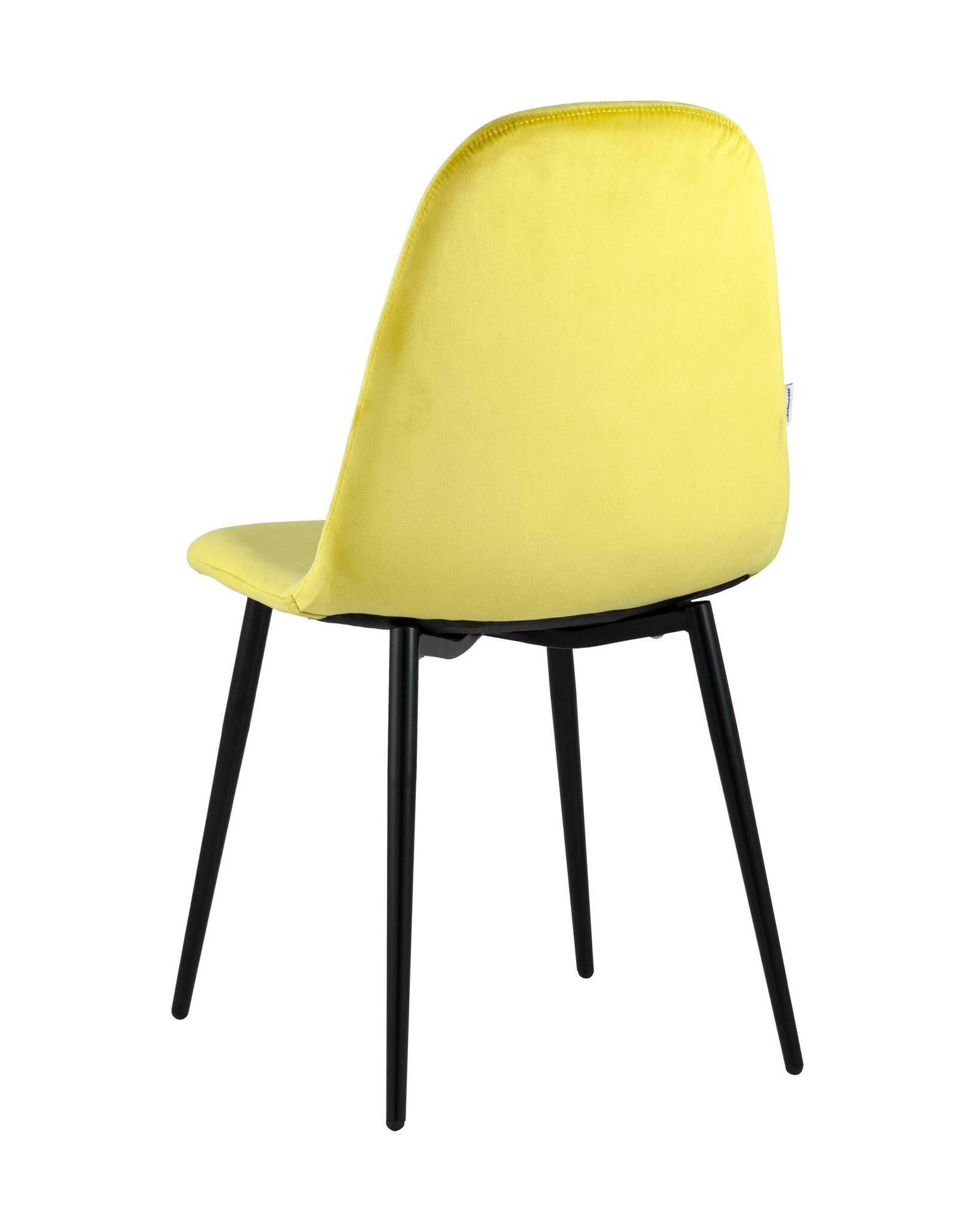 Стул Норман велюр желтый Stool Group