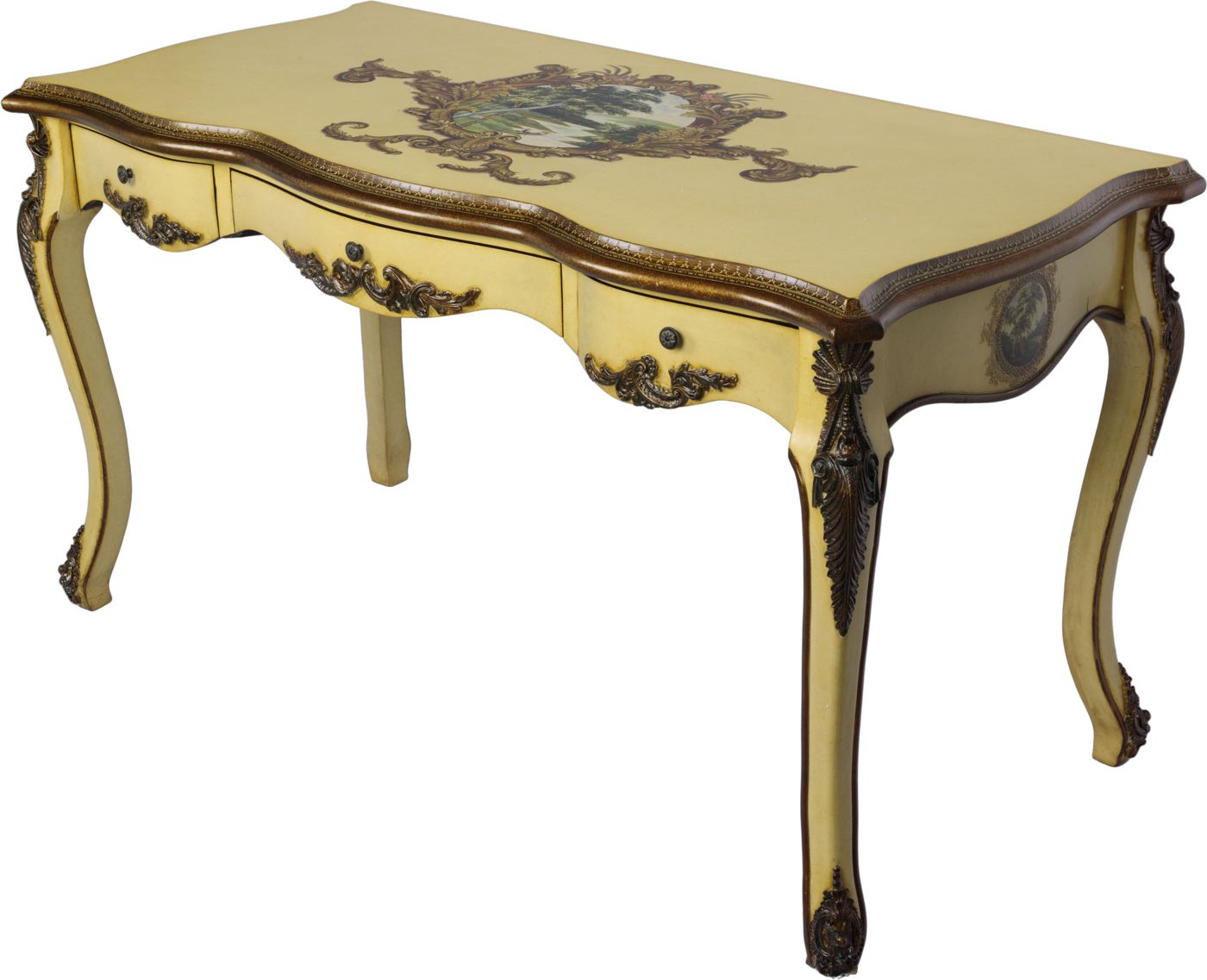 Стол с ящиками Glasar 35-096