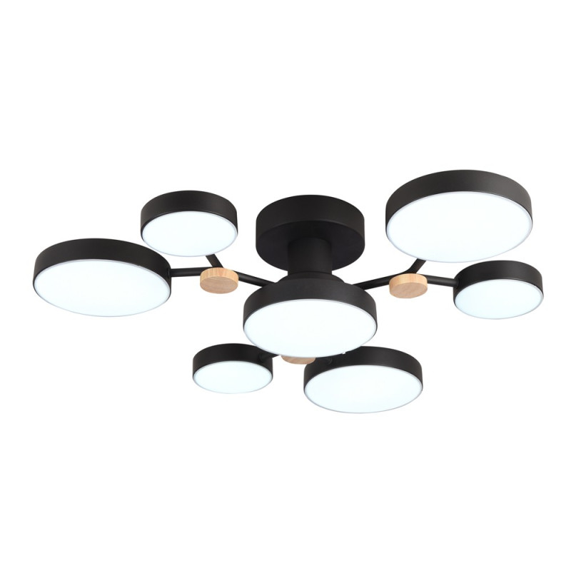 Накладная люстра LED4U L3201-700 BK