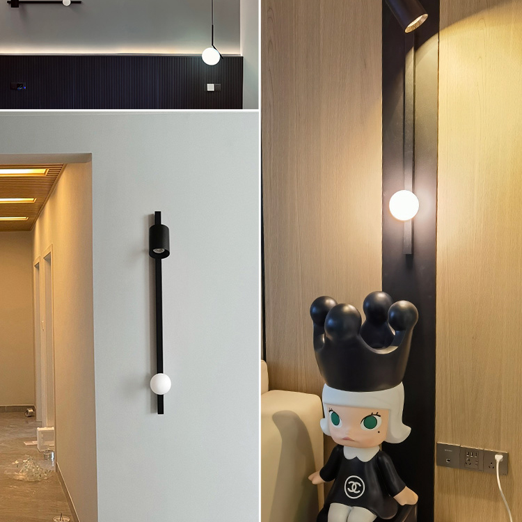 Настенный светильник NEVADA Black by ImperiumLoft