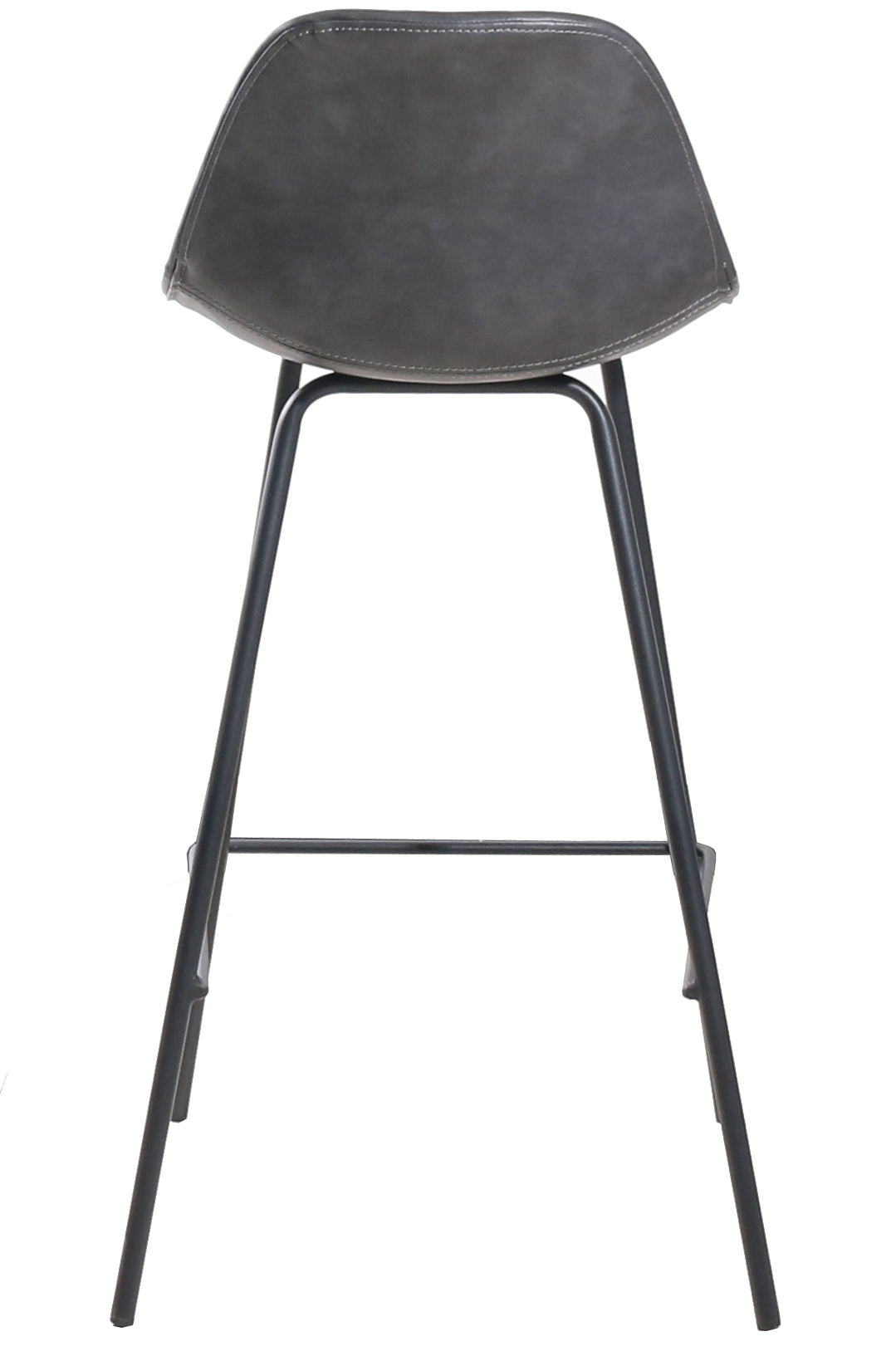 Стул полубарный City серый Bradex Home FR 0453