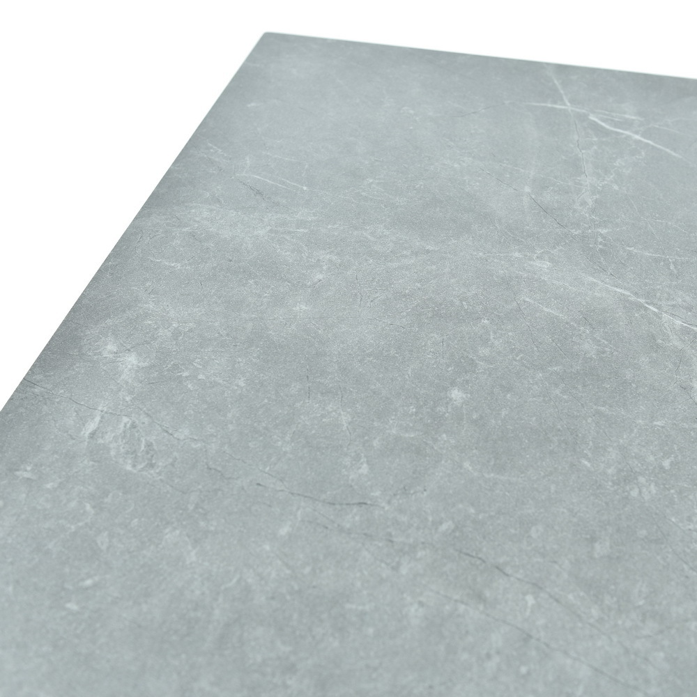 Стол Adam раскладной 140-190x90x75см, серый мрамор, чёрный Bradex Home RF 0419