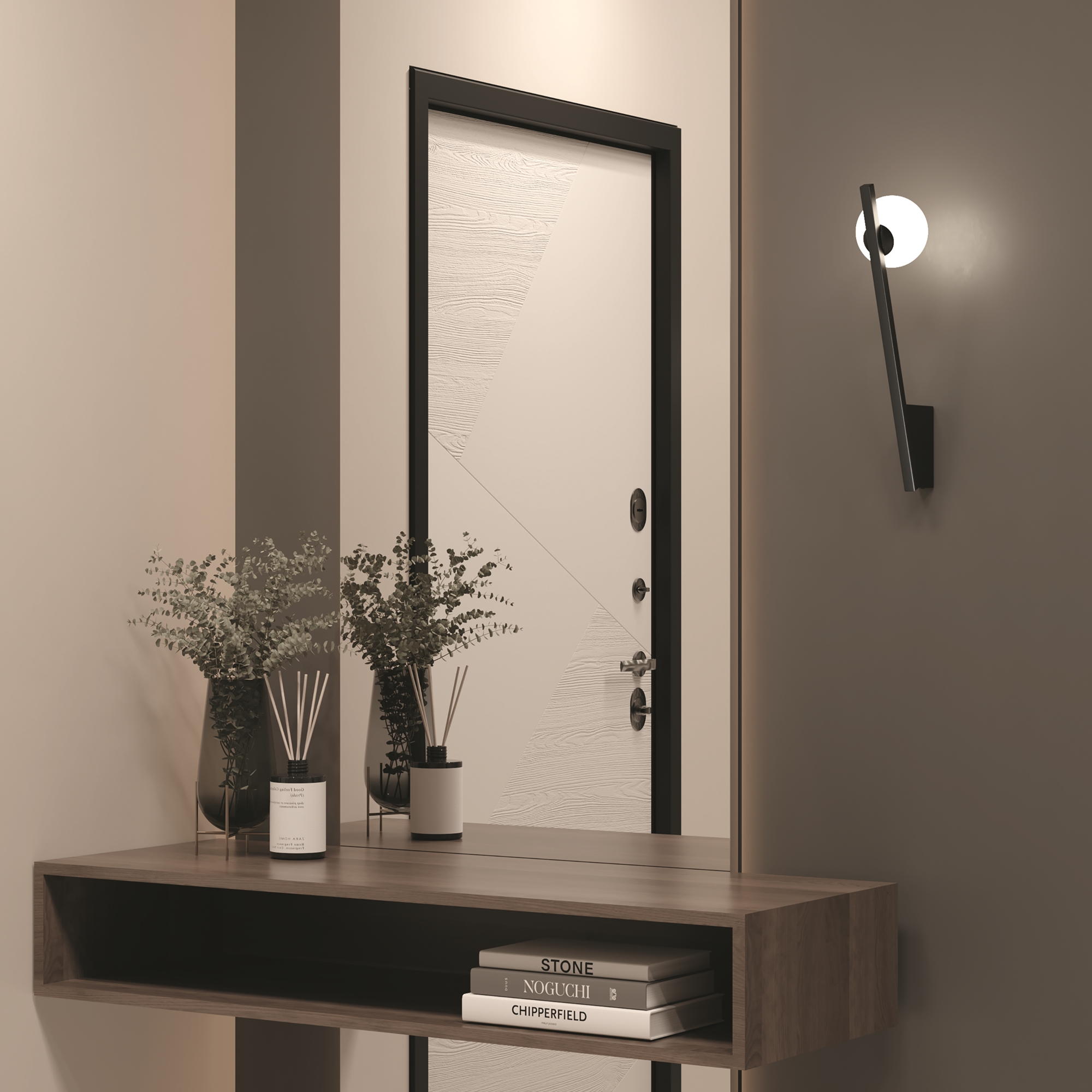 Настенный светильник (бра) Maytoni MOD175WL-01B