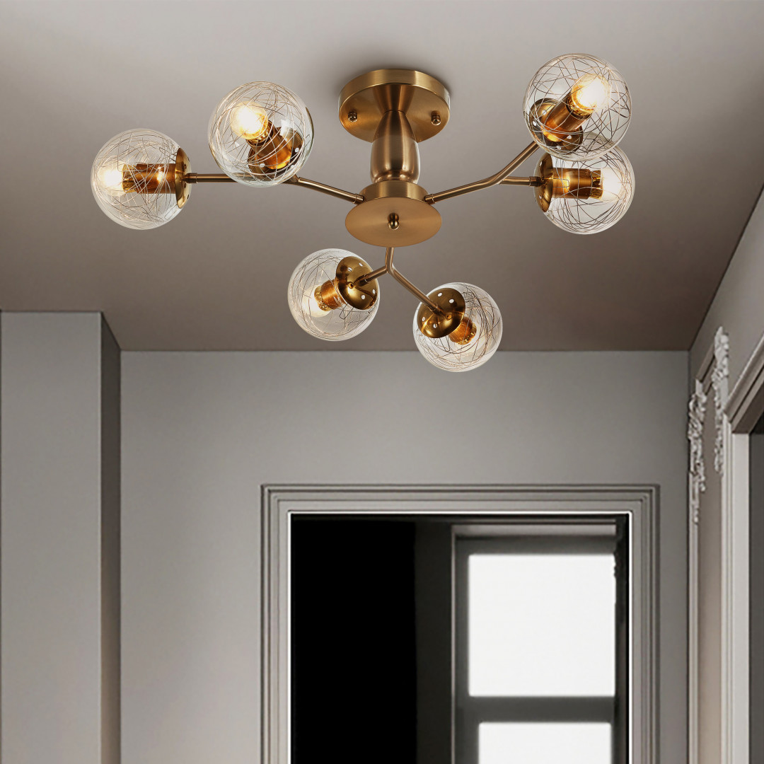 Люстра 275908/6 GD Arte Milano