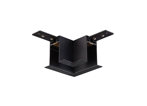 Угол-соединитель длястраиваемого магнитного шинопровода Donolux L corner DLM01/Black