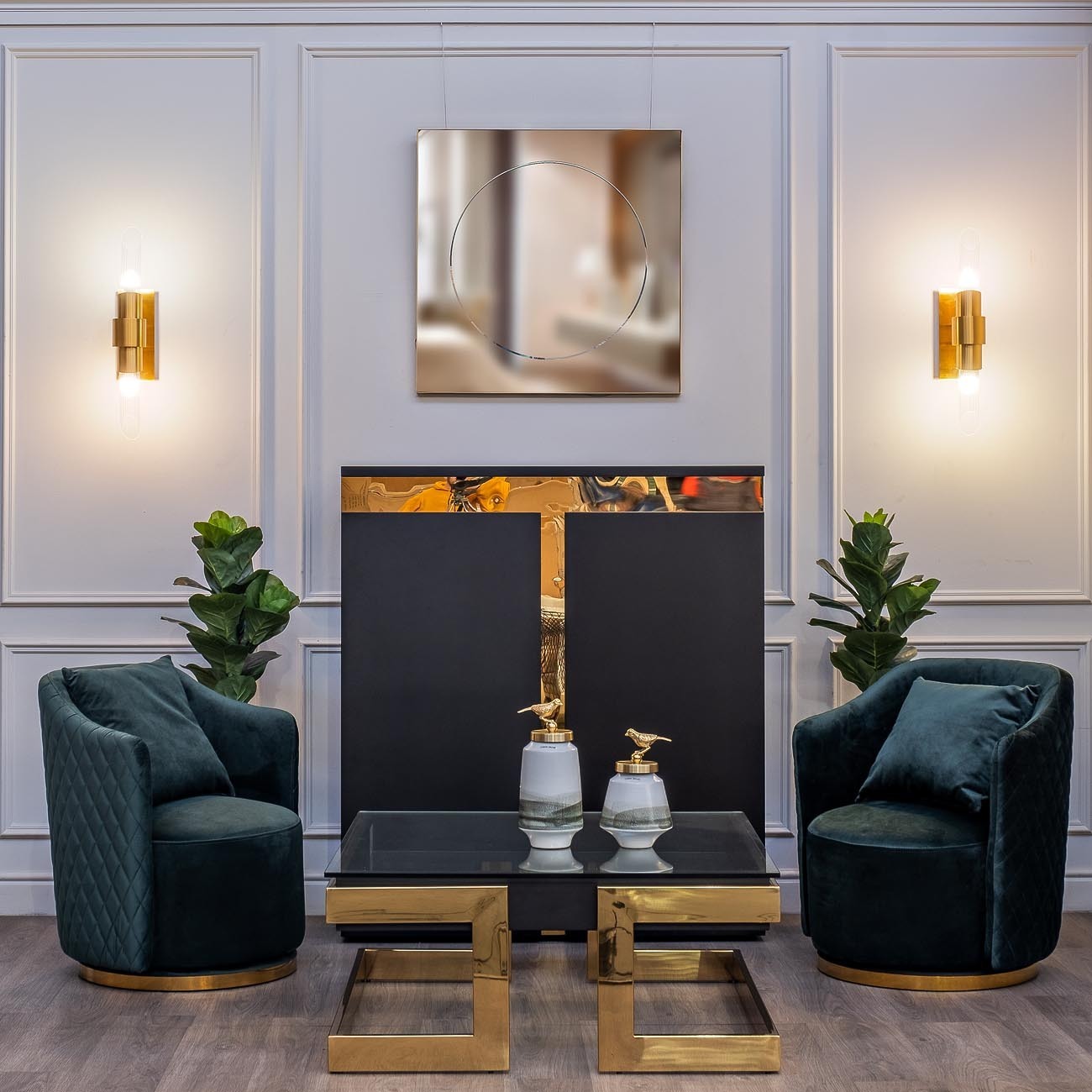 Комод высокий Marbella Garda Decor 58DB-CHH18166