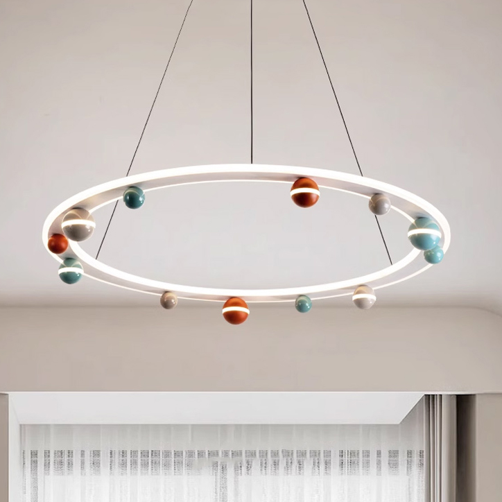 Кольцевые люстры и светильники CAKE RING D60 by ImperiumLoft